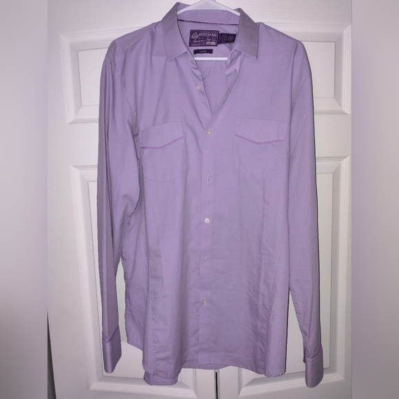 American Rag Other - Rare nwot  American rag purple violet mens button down casual button down shirt